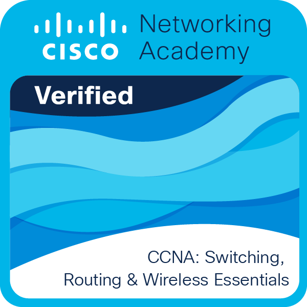 CCNAv7: Switching, Routing, and Wireless Essentials logo